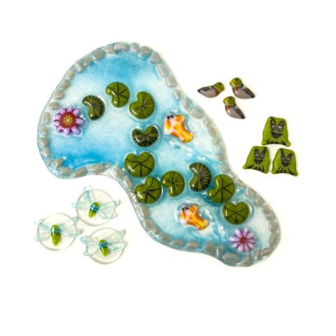 Fused Glass Fairy Dragonfly Hunt Game