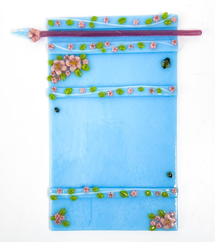 Fused Glass Fountain Pen Writing Set