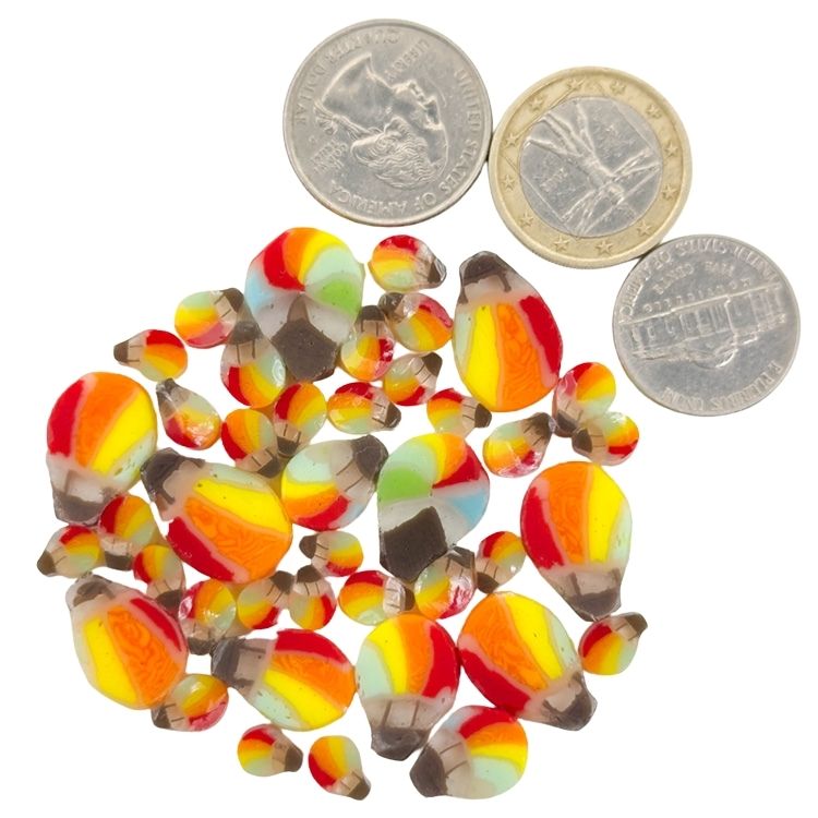 Murrine - Mixed Size - Hot Air Balloon - 96COE - Image 3