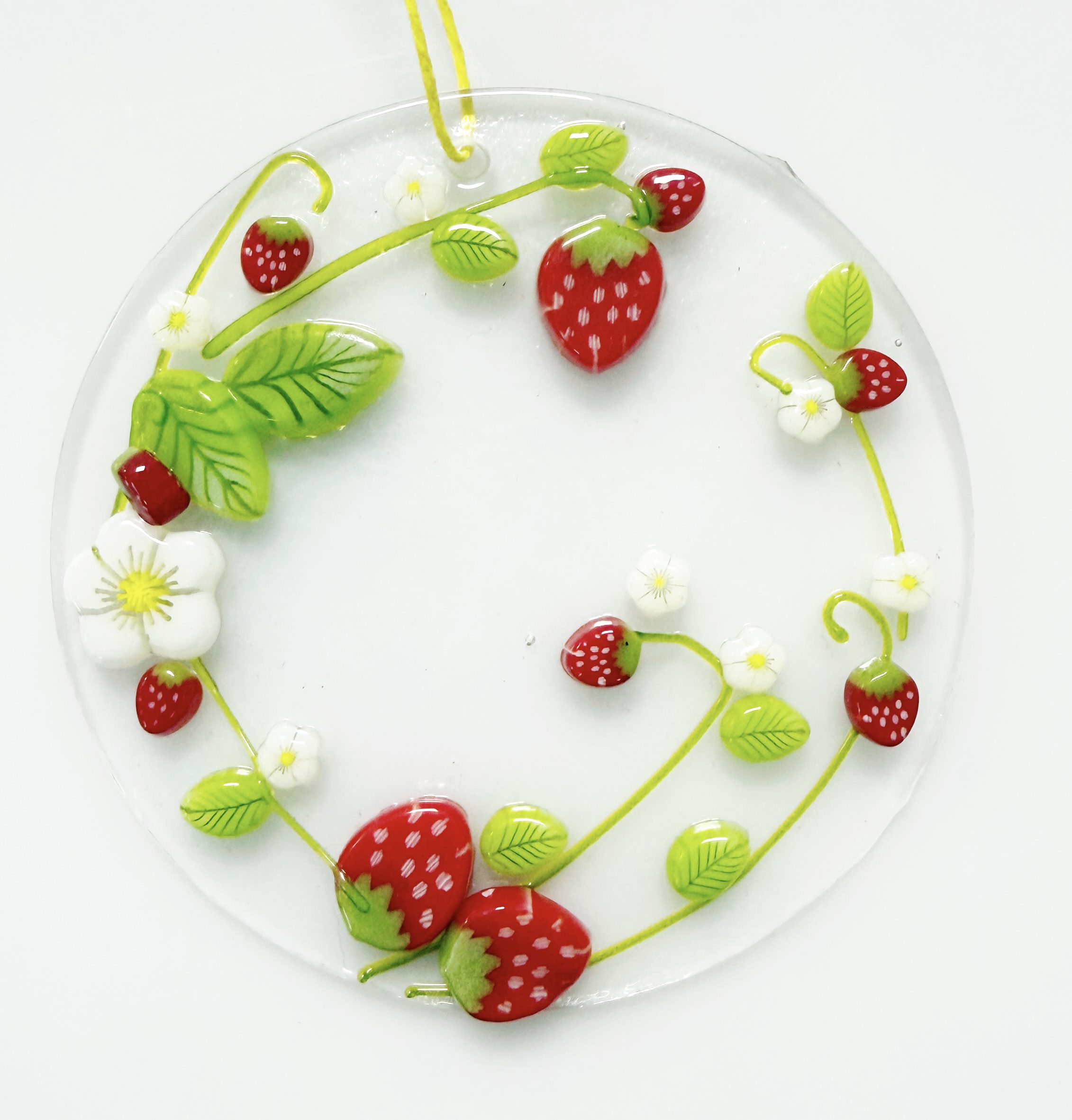 Fused Glass Strawberry Collection - Image 2