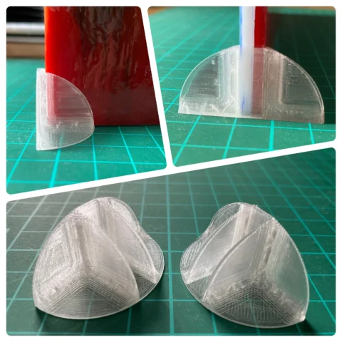 Corner Clips for Fused Glass Art
