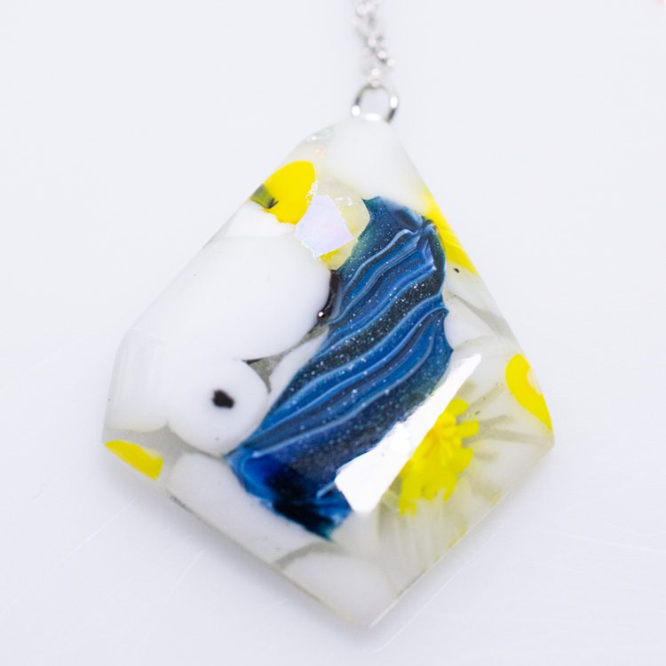 Fused Glass Abstract Jewelry - Image 3
