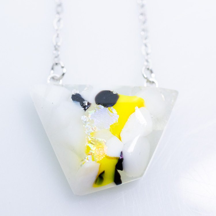 Fused Glass Abstract Jewelry - Image 4