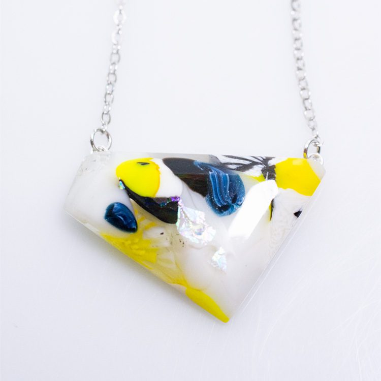 Fused Glass Abstract Jewelry - Image 5