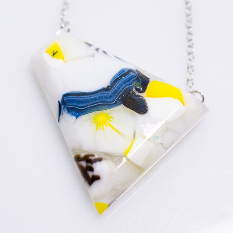 Fused Glass Abstract Jewelry - Image 6