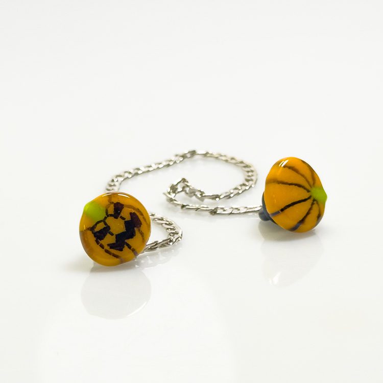 Fused Glass Halloween Jewelry - Image 4