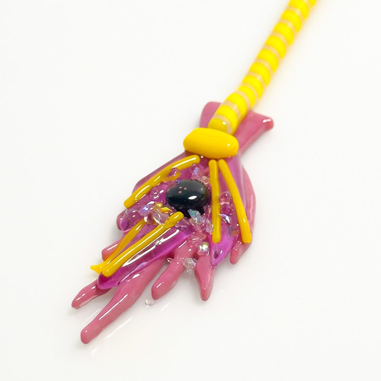 Fused Glass Witch's Broom - Image 6