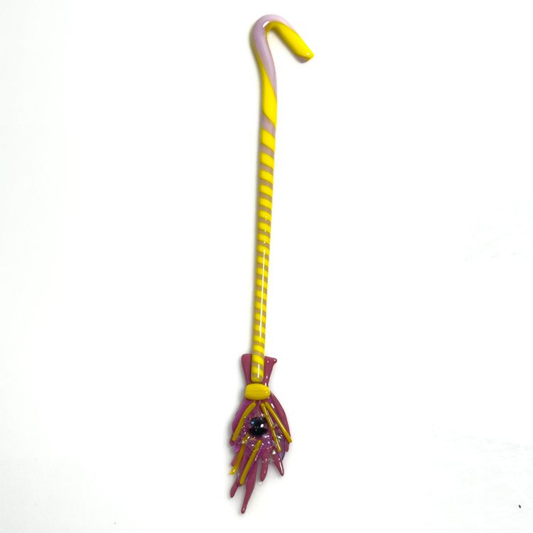 Fused Glass Witch's Broom - Image 5
