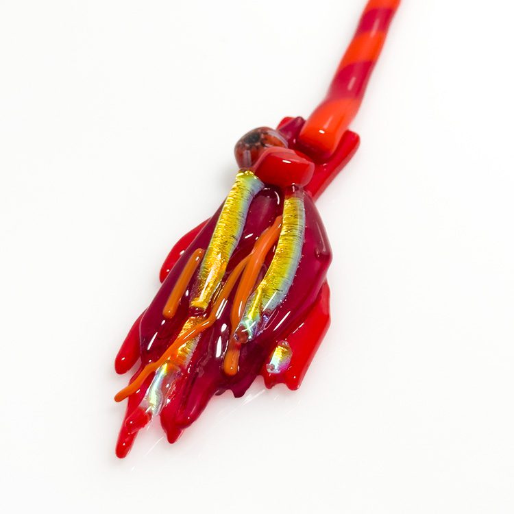 Fused Glass Witch's Broom - Image 7