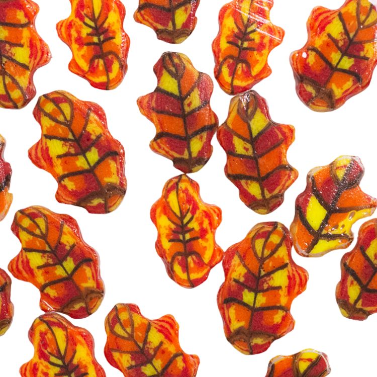 XL Murrine - Autumn Oak Leaves - 96COE