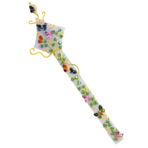 Fused Glass Fairy Wand